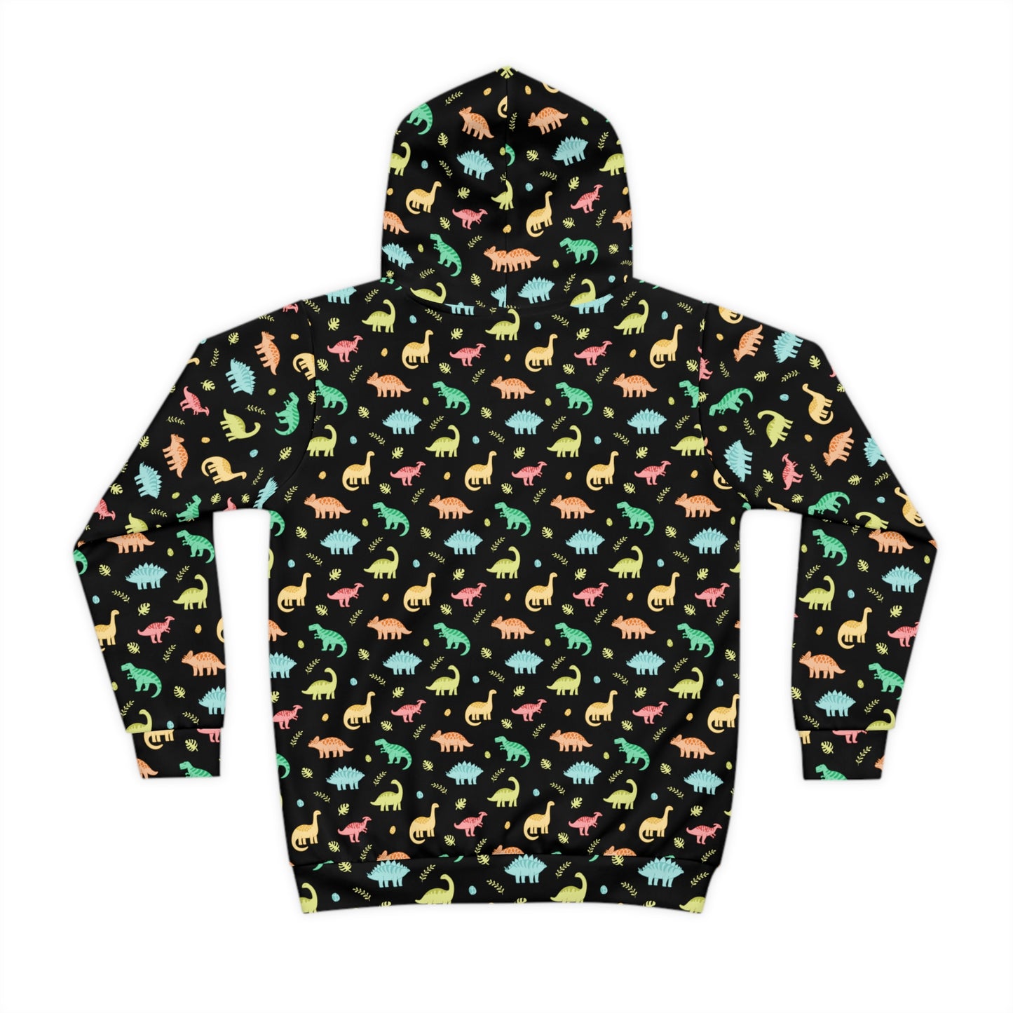 Children's Dino Pattern Hoodie