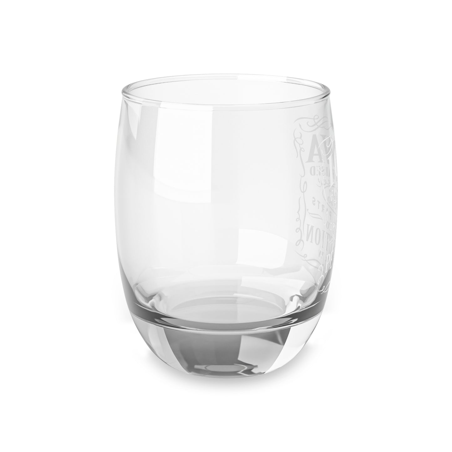 Iowa Born and Raised Whiskey Glass