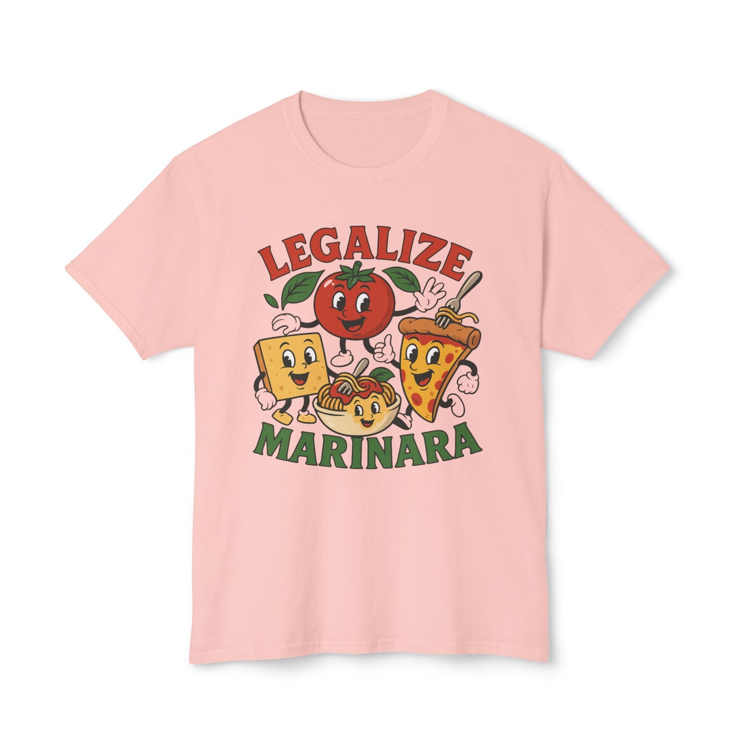 Legalize Marinara Unisex HD Cotton™ T-shirt - Fun Foodie Graphic Tee