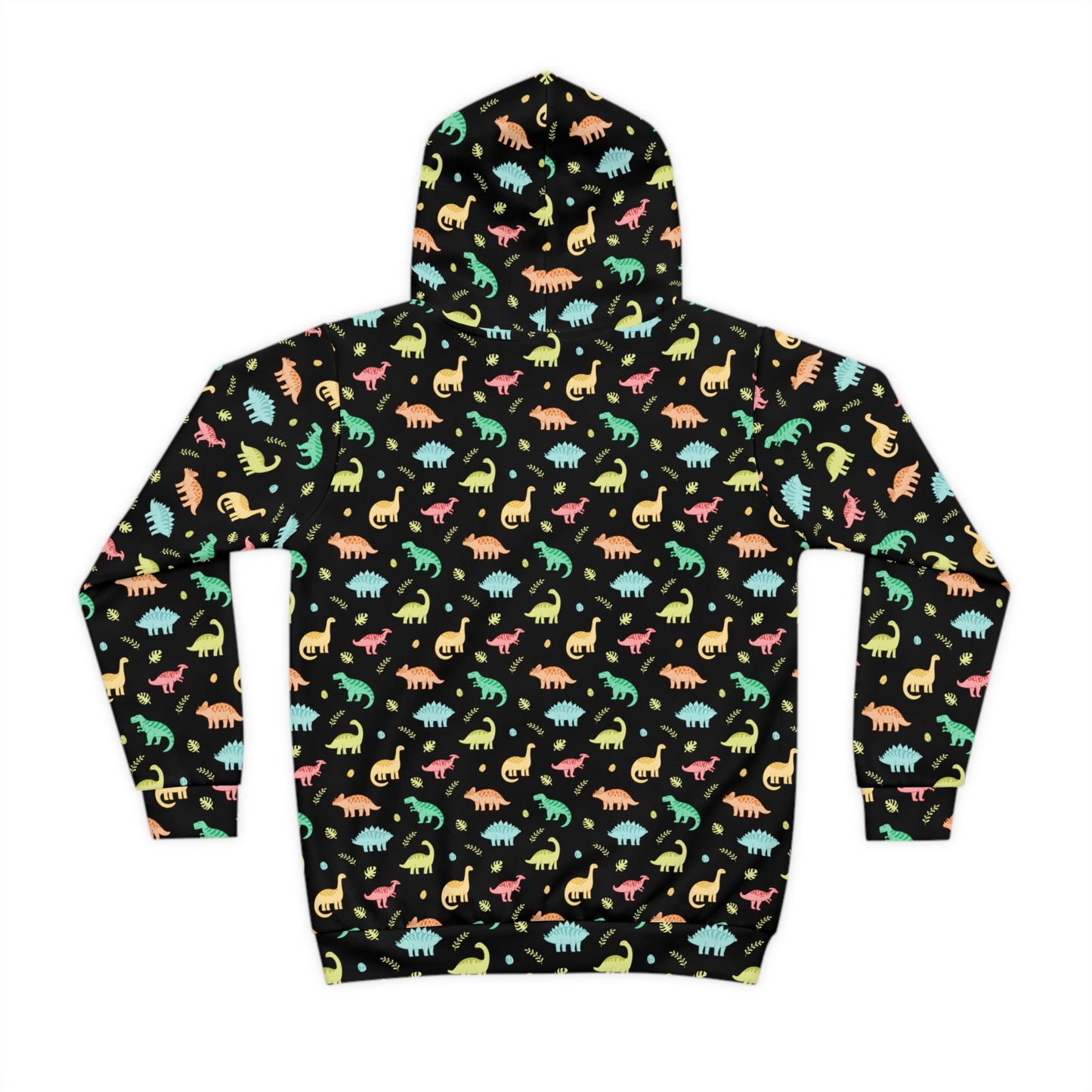 Children's Dino Pattern Hoodie