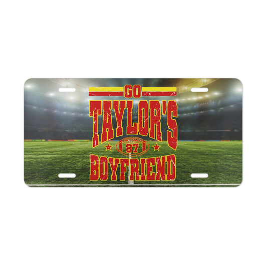 Go Taylor’s Boyfriend | Kelce #87 Vanity Plate