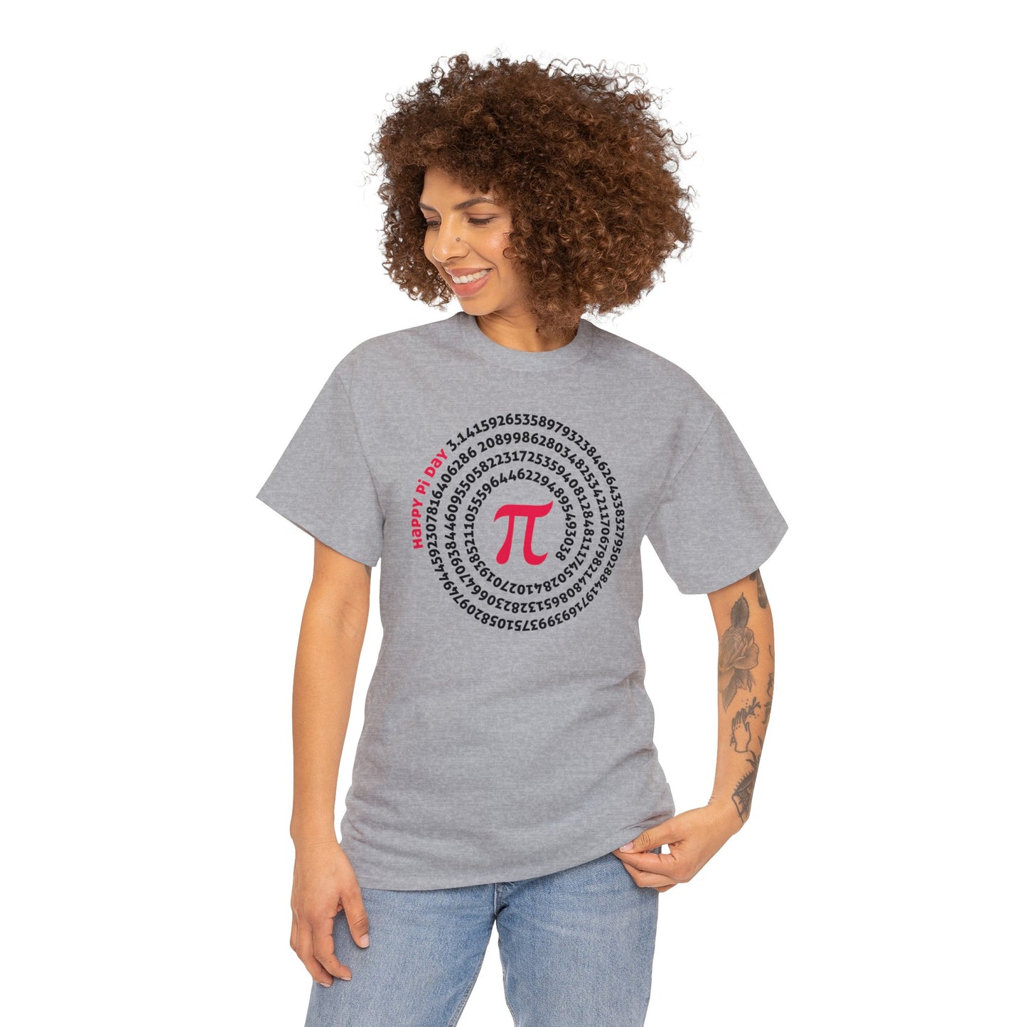 Happy Pi Day 3 14 Heavy Cotton Tee