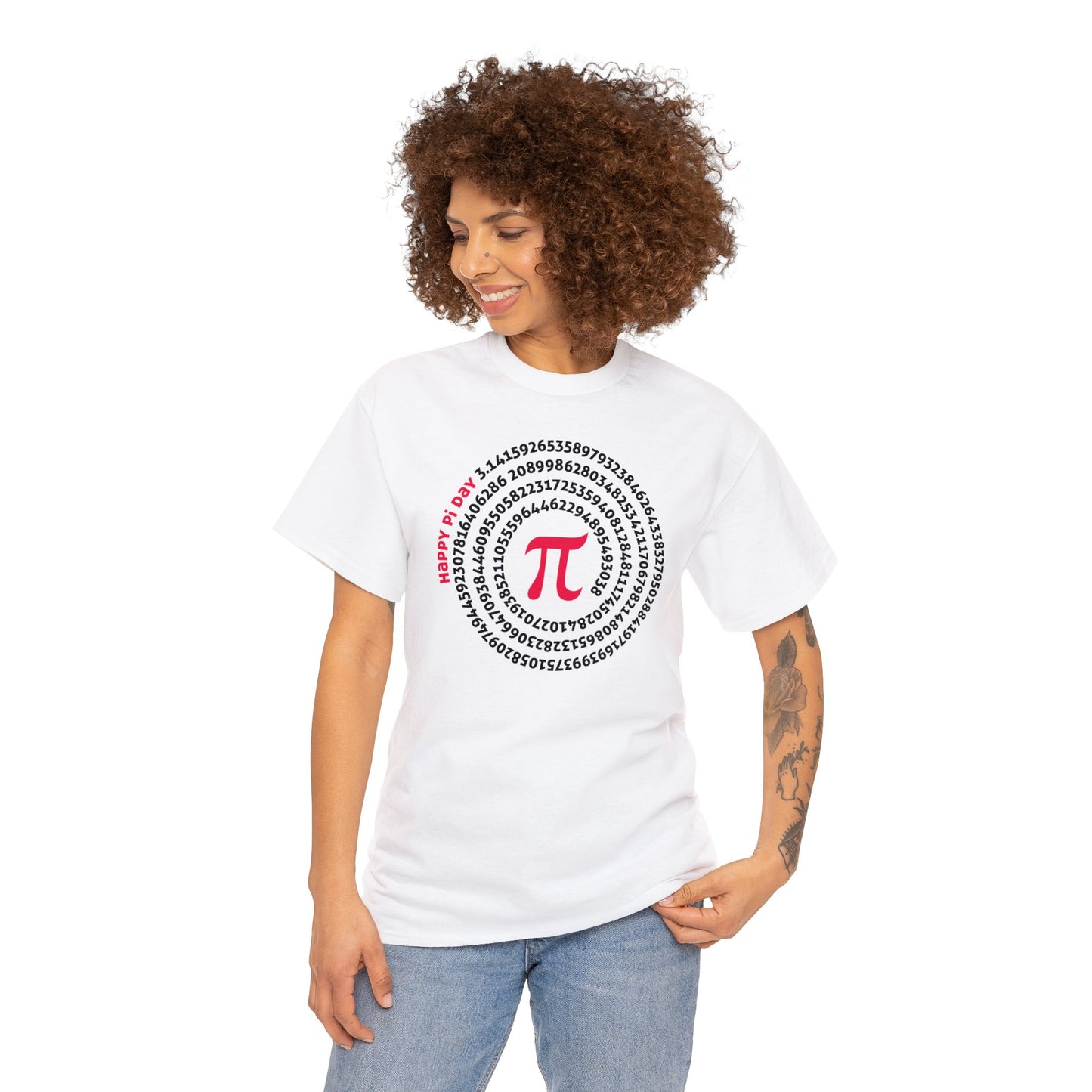 Happy Pi Day 3 14 Heavy Cotton Tee