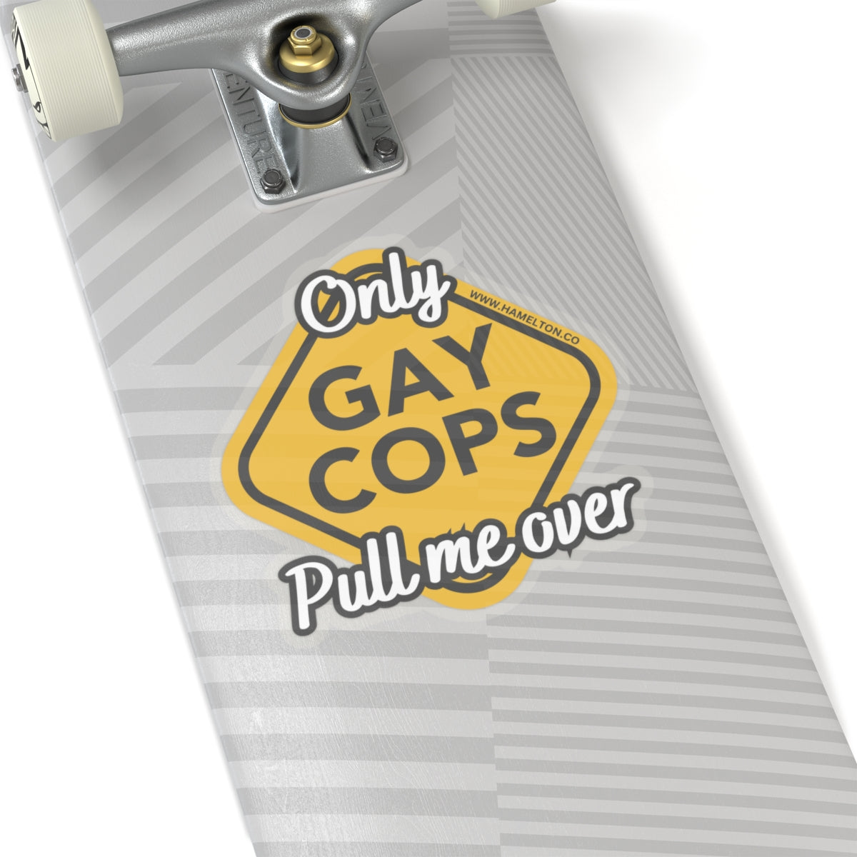 Only Gay Cops 6 Inch Window Decal