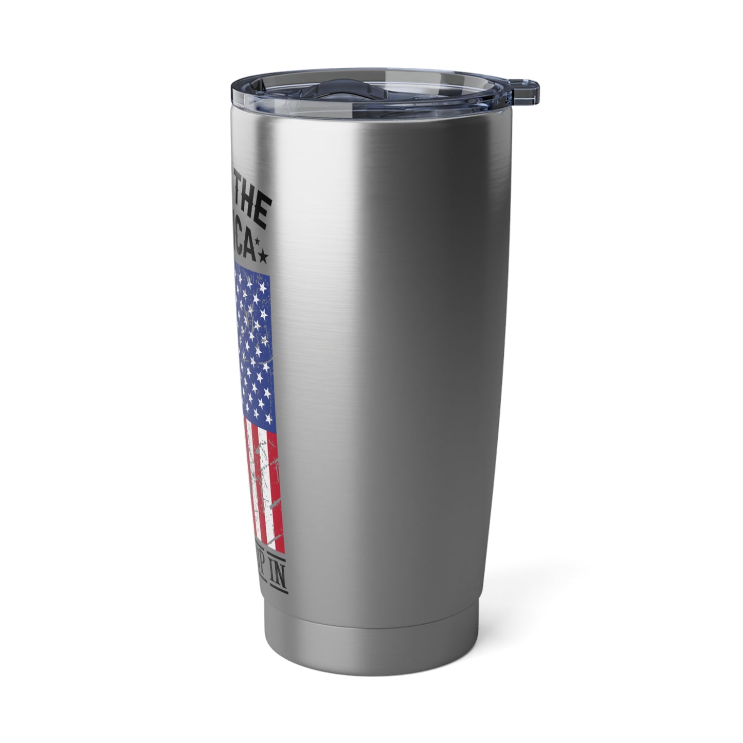 I Miss The America I Grew Up In USA Flag Vagabond 20oz Tumbler