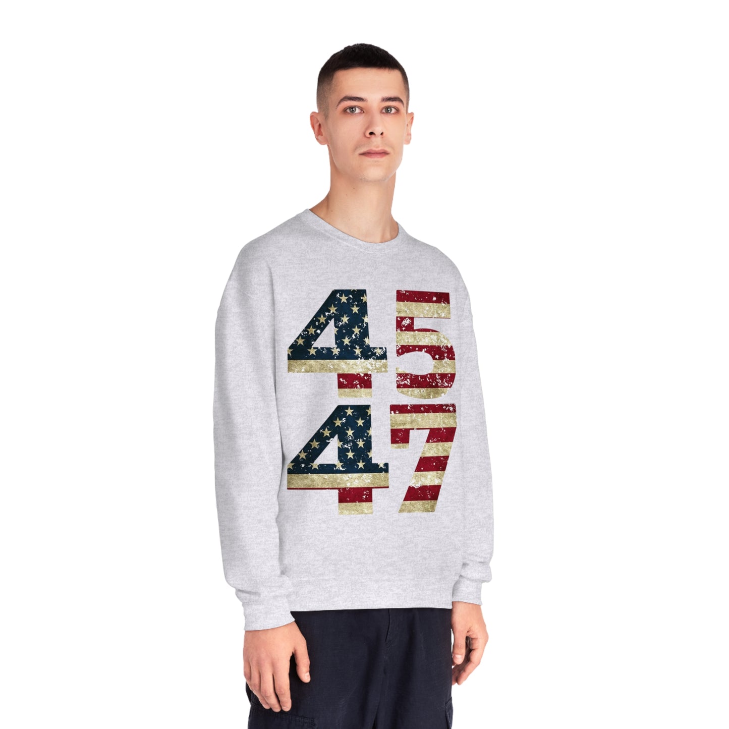 Trump 2024 (45 47) NuBlend® Crewneck Sweatshirt