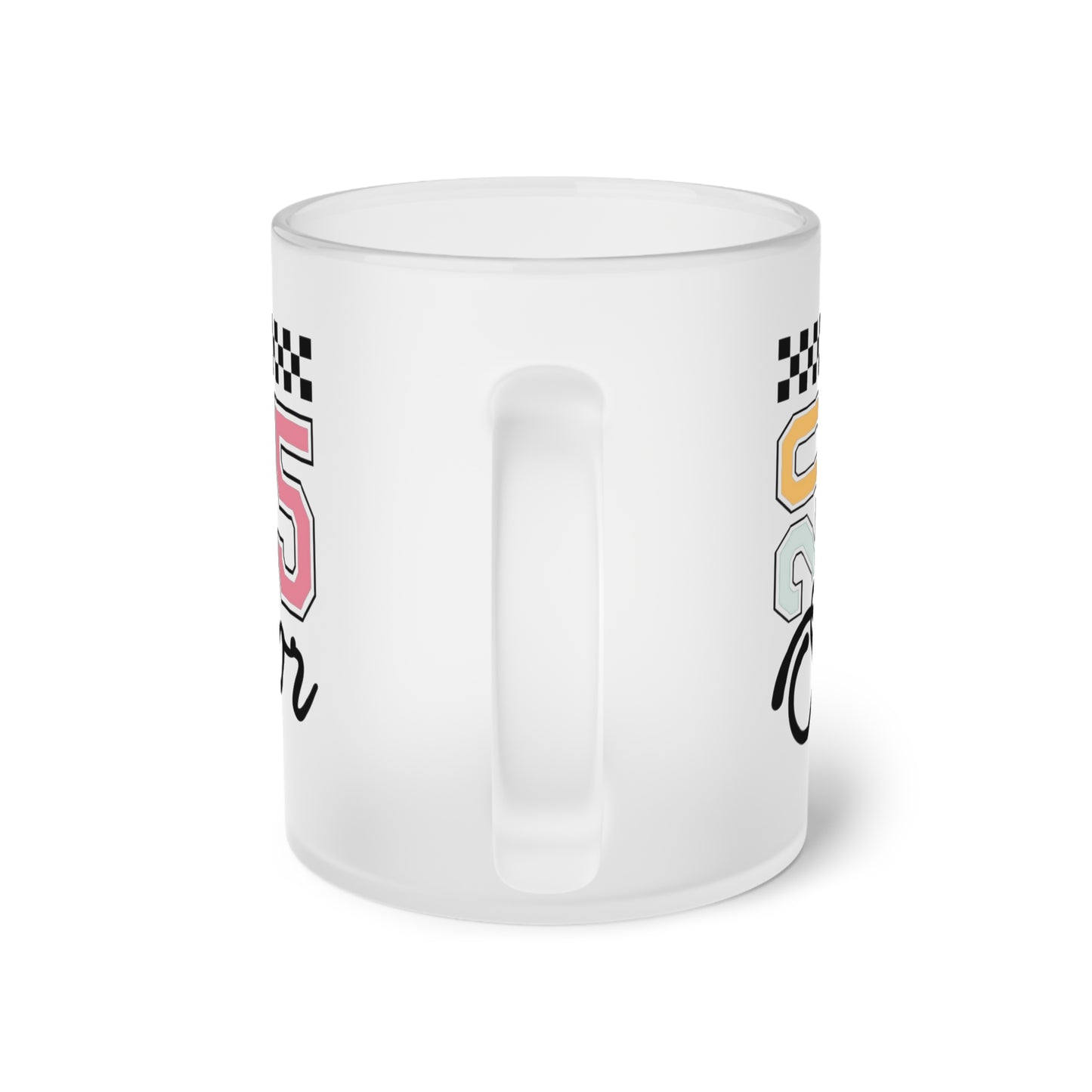 Class of 2025 Senior Frosted Glass Mug