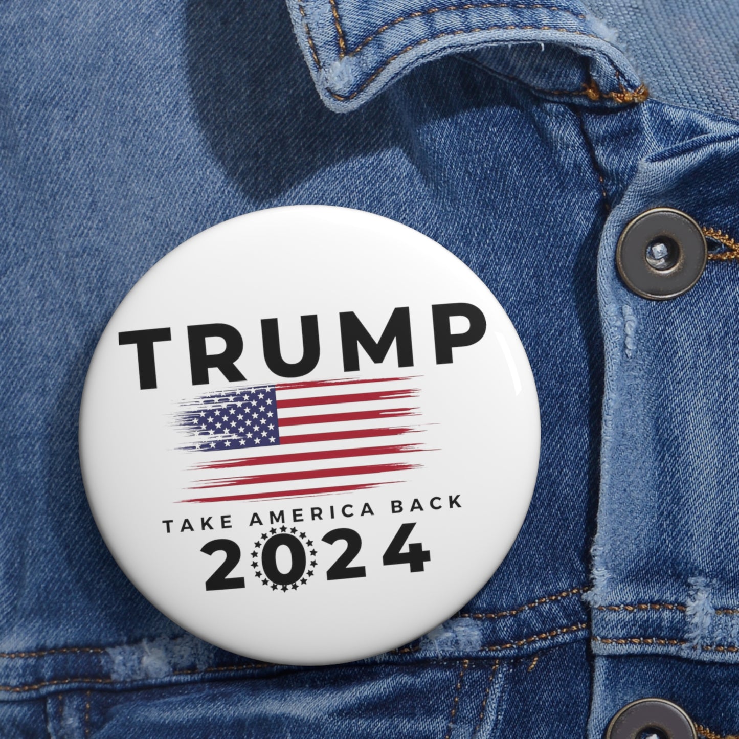 Trump 2024  Buttons