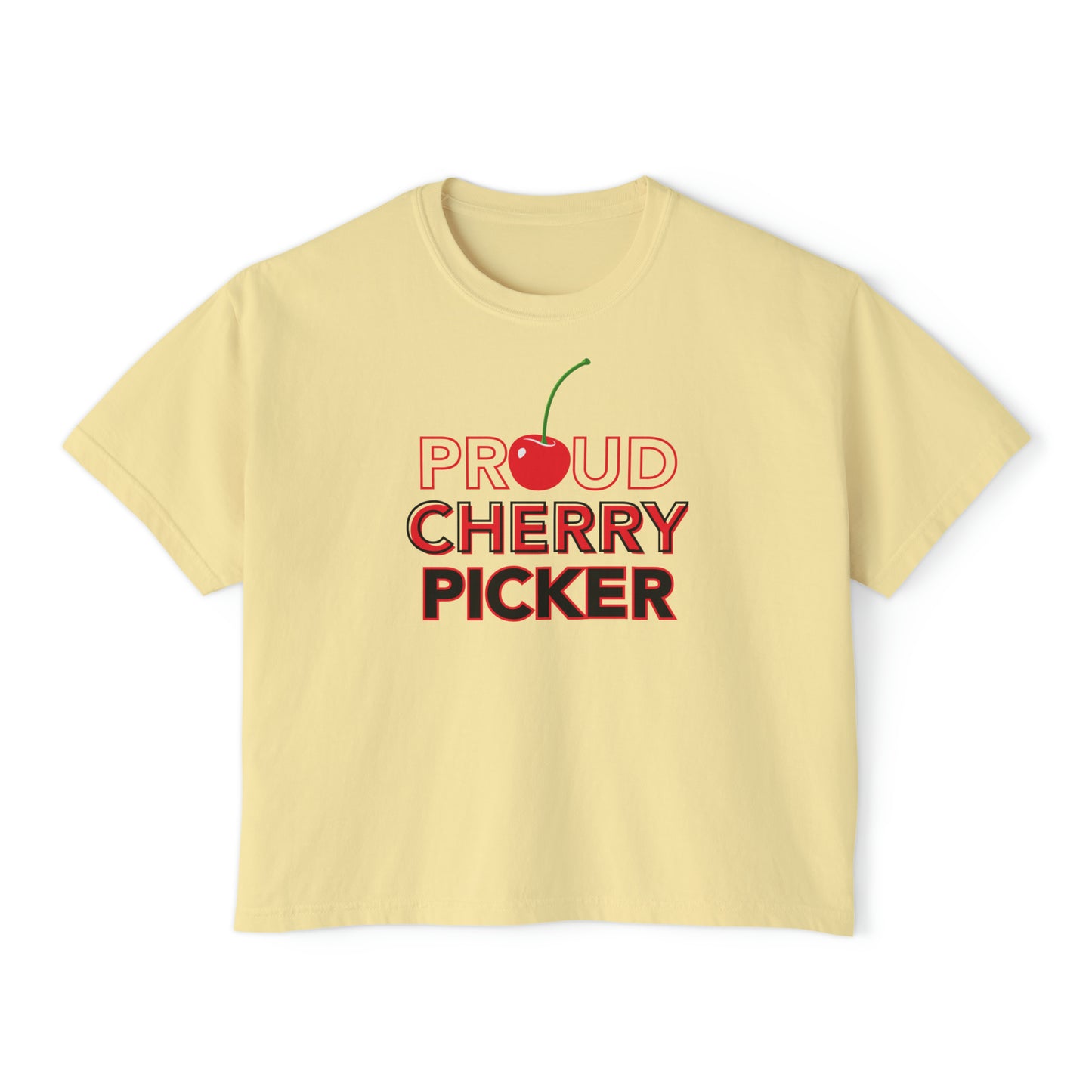 DD Proud Cherry Picker Women's Boxy Tee