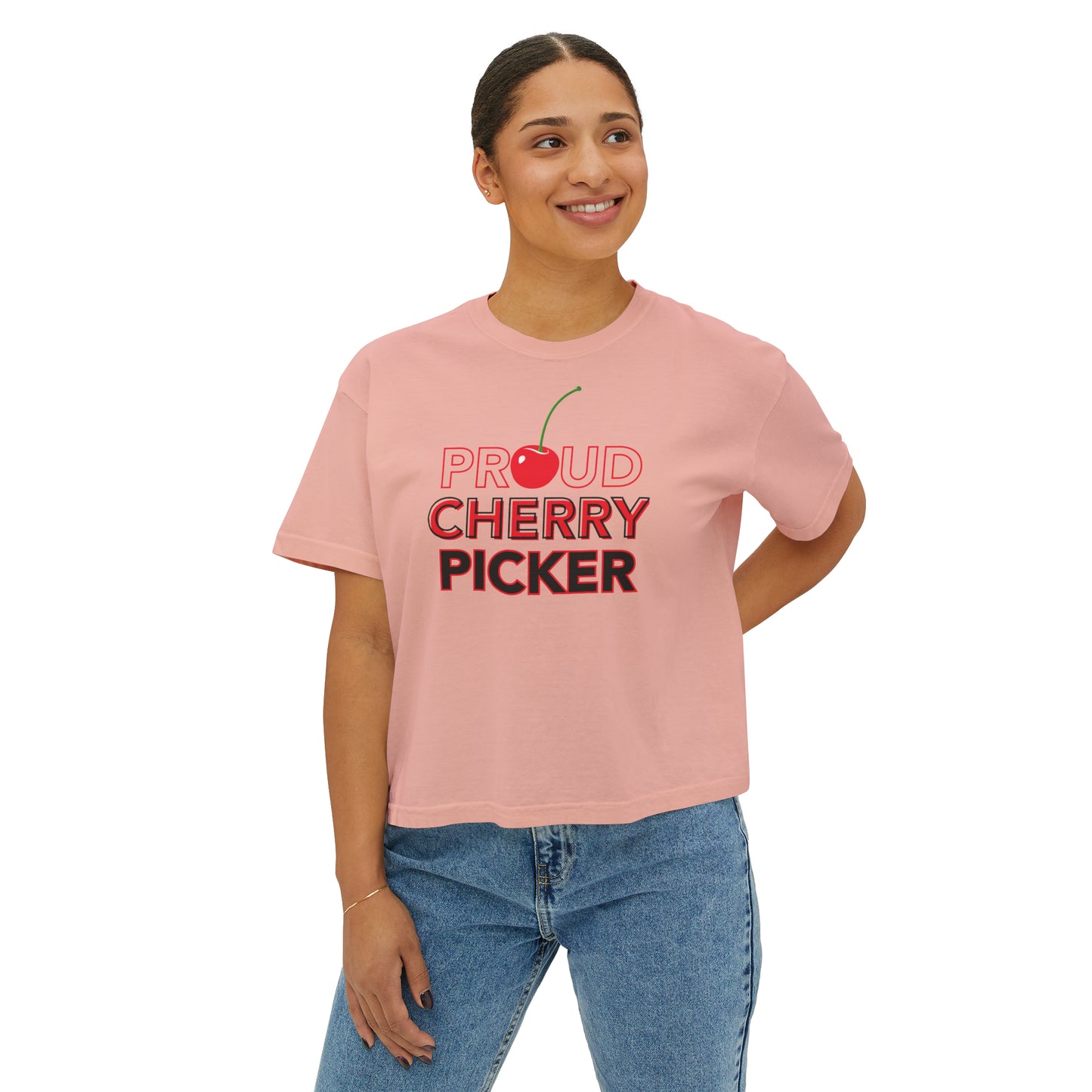 DD Proud Cherry Picker Women's Boxy Tee