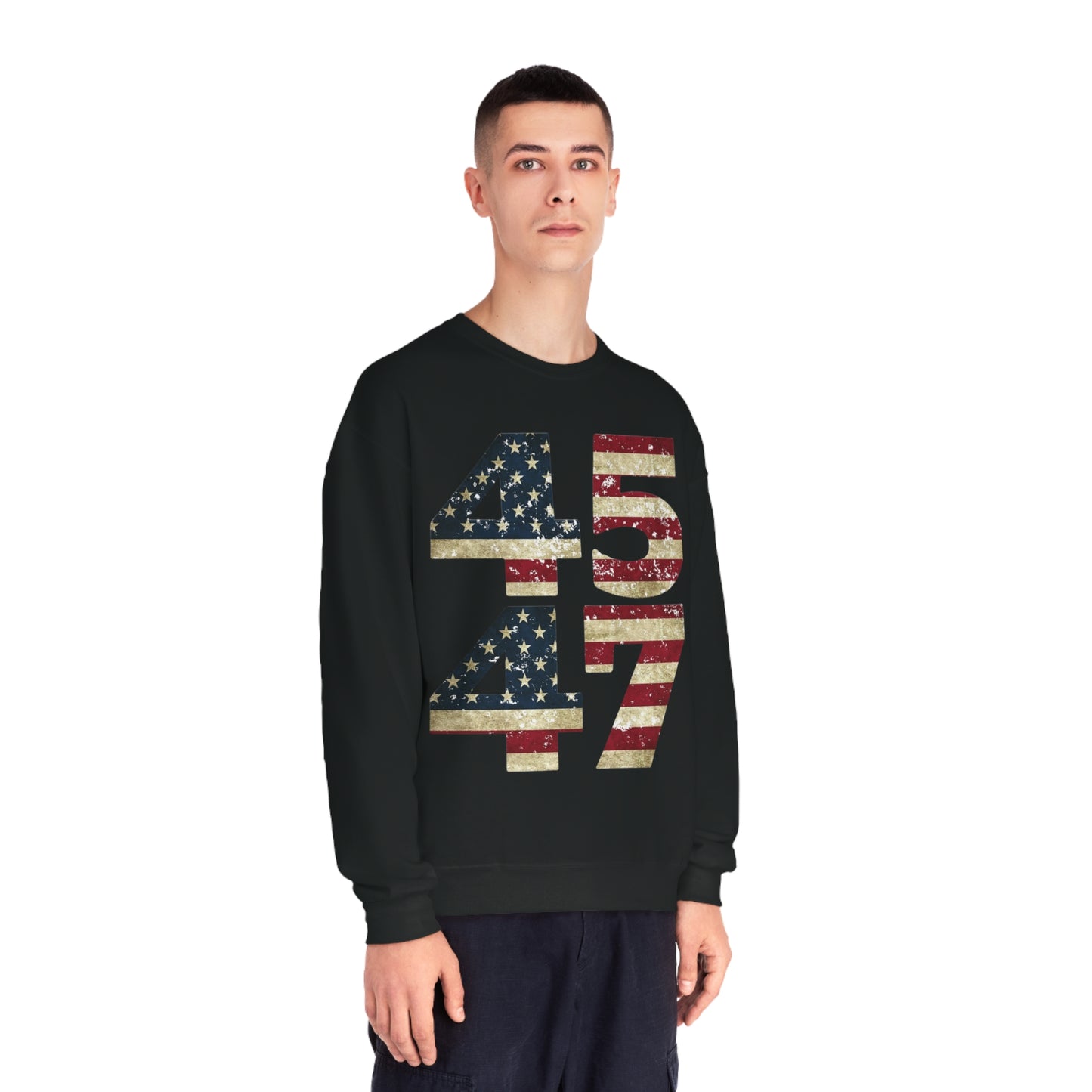 Trump 2024 (45 47) NuBlend® Crewneck Sweatshirt