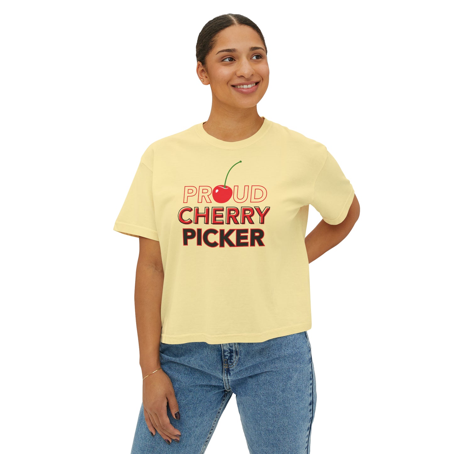 DD Proud Cherry Picker Women's Boxy Tee