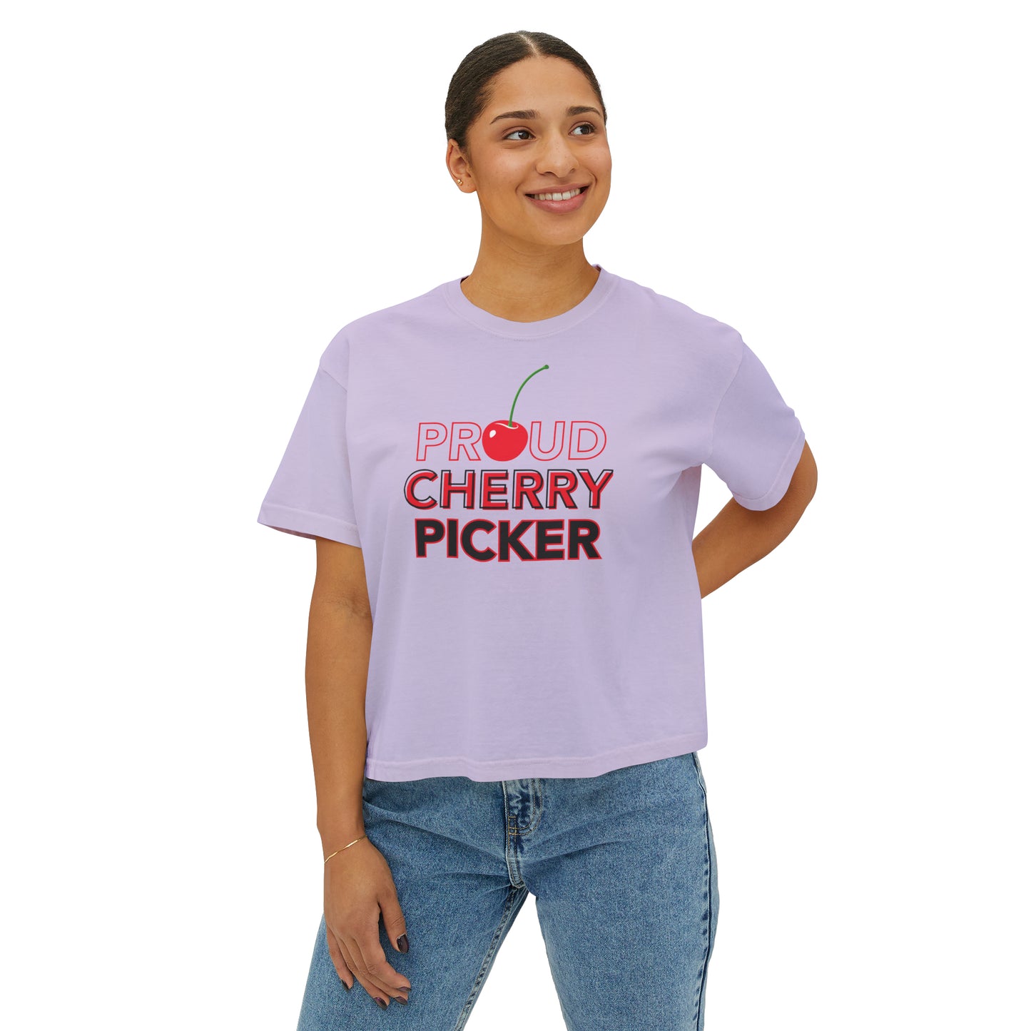 DD Proud Cherry Picker Women's Boxy Tee