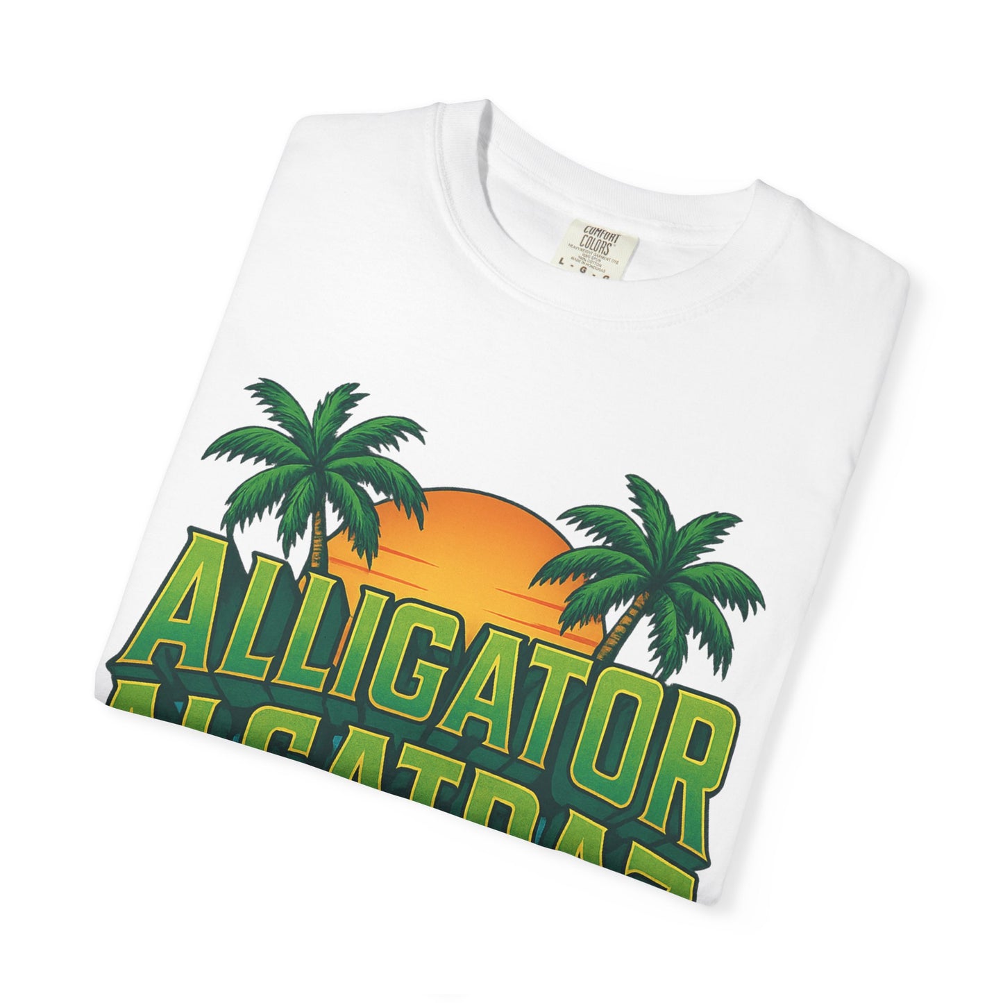 2025 - Retro Adventure T-Shirt, Alligator Alcatraz Design, Unisex Graphic Tee, Escape The Ordinary, Perfect for Summer Trips, Vacation Wear