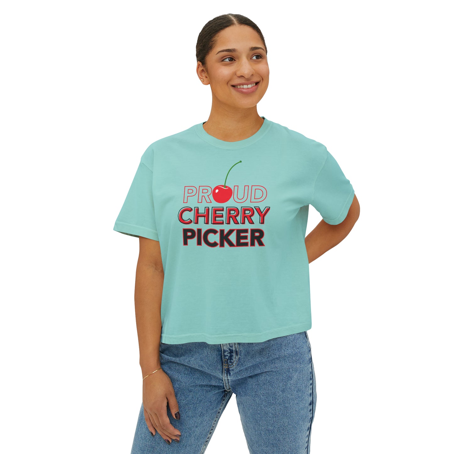 DD Proud Cherry Picker Women's Boxy Tee