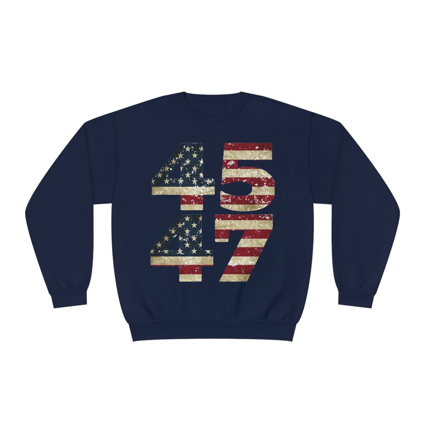 Trump 2024 (45 47) NuBlend® Crewneck Sweatshirt