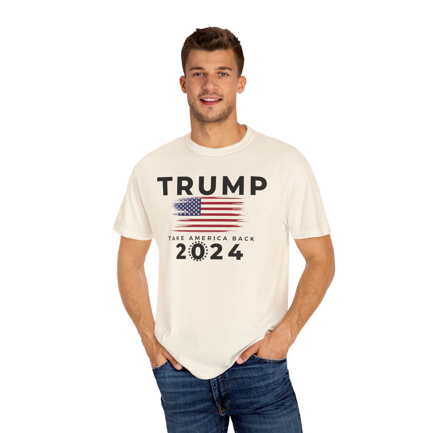 Trump 2024 Unisex Garment-Dyed T-shirt