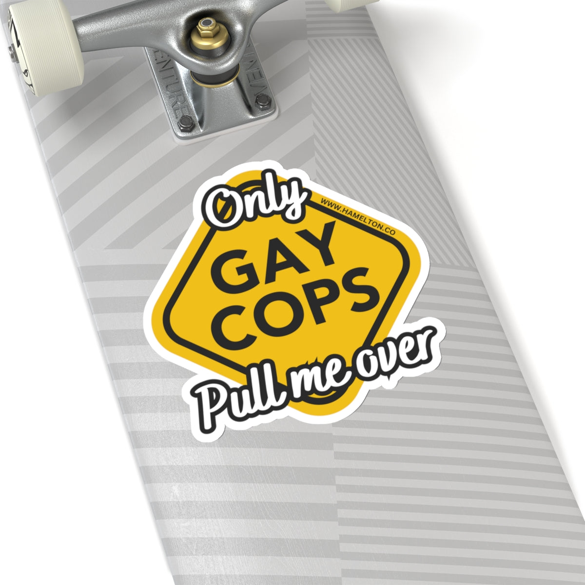 Only Gay Cops 6 Inch Window Decal