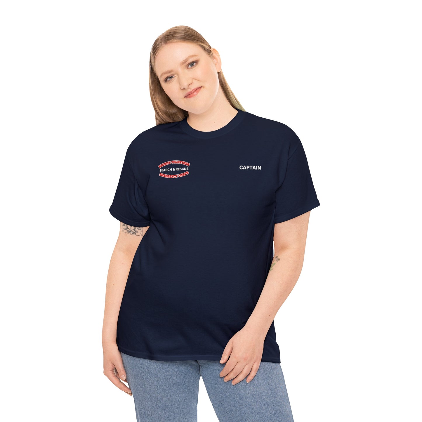 KVEC Captain Unisex Heavy Cotton Tee